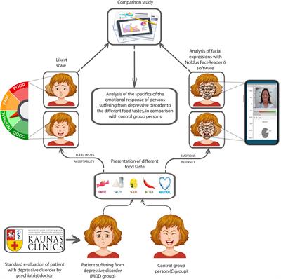 Specifics of the Emotional Response of Patients Suffering From Major Depressive Disorder to Imagined Basic Tastes of Food